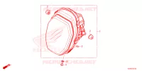 PHARE pour Honda GROM 125 SPECIAL de 2025