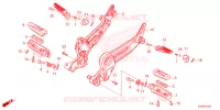 REPOSE PIED pour Honda GROM 125 SPECIAL de 2025