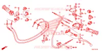 LEVIER DE GUIDON   CABLE   COMMODO pour Honda MOOVE 110 de 2015