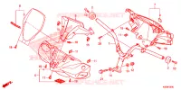 GUIDON   CARENAGE pour Honda MOOVE 110, IDLING STOP de 2015