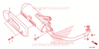 SILENCIEUX D'ECHAPPEMENT pour Honda MOOVE 110 de 2015