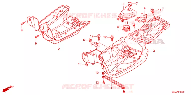 MARCHE PIEDS Honda SCOOTER 50 RUCKUS 2025  NPS50S