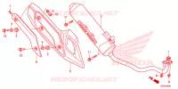 SILENCIEUX D'ECHAPPEMENT pour Honda SH 150 de 2013
