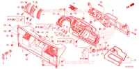 INSTRUMENT PANEL pour Honda PIONEER 700 M4 DELUXE de 2025