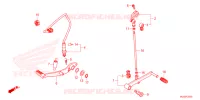 PEDALE pour Honda CB 750 HORNET R de 2024