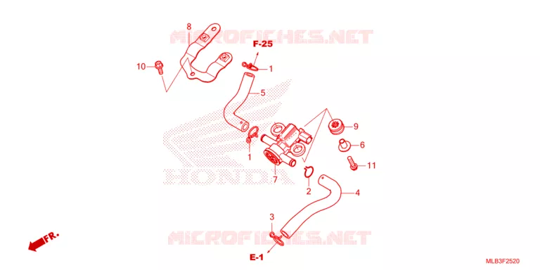 SOUPAPE D'ADMISSION Honda MOTO 750 HORNET 2024  CB750AP