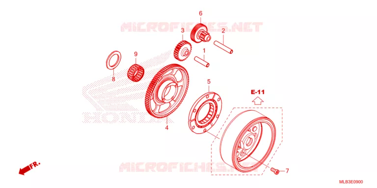 EMBRAYAGE Honda MOTO 750 HORNET 2024  CB750AP