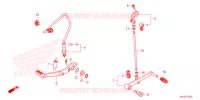 PEDALE pour Honda CB 750 HORNET R de 2024