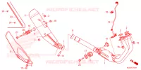SILENCIEUX D'ECHAPPEMENT pour Honda CB 750 HORNET R de 2024