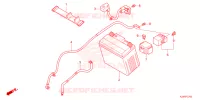 BATTERIE pour Honda CRF 125 F de 2024