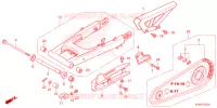 BRAS OSCILLANT pour Honda CRF 125 F de 2024