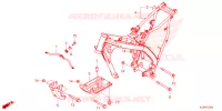 CADRE pour Honda CRF 125 F de 2024