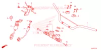 GUIDON pour Honda CRF 125 F de 2024