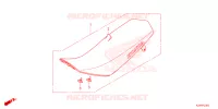SELLE pour Honda CRF 125 F de 2024