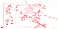 GUIDON   TE DE FOURCHE pour Honda XR 150 de 2023