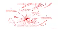 AUTOCOLLANTS pour Honda XR 150 de 2023