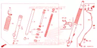 FOURCHE pour Honda XR 150 de 2025