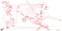 GUIDON   TE DE FOURCHE pour Honda XR 150 de 2025