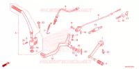 PEDALE pour Honda XR 150 L de 2025