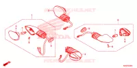 CLIGNOTANT pour Honda CRF 150 L de 2023