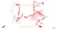 PEDALE pour Honda CRF 150 L de 2023