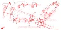 CADRE pour Honda WAVE 110 RSX, front drum, spoked wheels de 2023