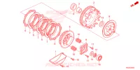 EMBRAYAGE pour Honda WAVE 110 RSX, front drum, spoked wheels de 2023