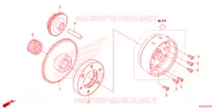 EMBRAYAGE pour Honda WAVE 110 RSX, front disk, spoked wheels de 2024