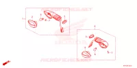 CLIGNOTANT AVANT pour Honda XRM 125 DUAL SPORT EXTREME de 2025