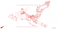 CADRE pour Honda XRM 125 MOTARD de 2025