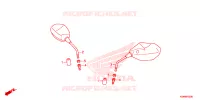 RETROVISEUR pour Honda ADV 150 ABS de 2020