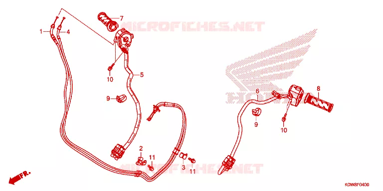 COMMODOS - POIGNEES Honda SCOOTER 150 ADV 2021  ADV150AM