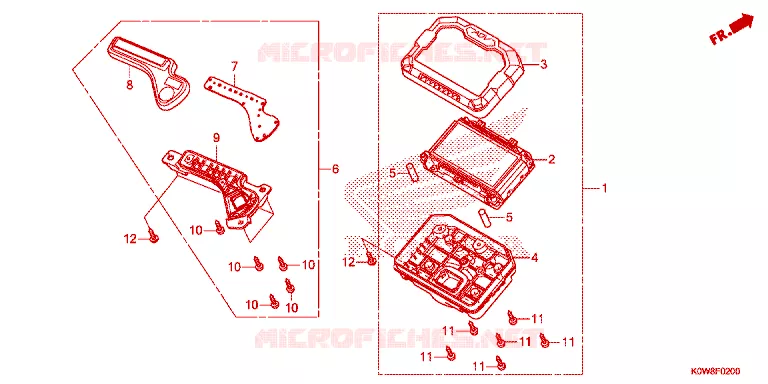 COMPTEUR Honda SCOOTER 150 ADV 2021  ADV150AM