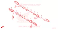 CLIGNOTANT pour Honda AFRICA TWIN 1100 DCT ADVENTURE SPORT ES de 2025