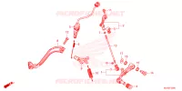 PEDALE pour Honda AFRICA TWIN 1100 DCT ADVENTURE SPORT ES de 2025
