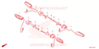 CLIGNOTANT pour Honda AFRICA TWIN 1100 DCT ADVENTURE SPORT de 2025