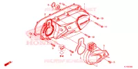 COUVERCLE GAUCHE pour Honda AIRBLADE 150 de 2021