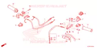 COMMODO   LEVIER   CABLE pour Honda WINNER 150 STANDARD de 2024