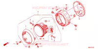 PHARE pour Honda CROSS CUB 110 SOFT BLUE de 2021