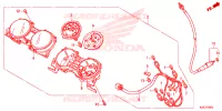 COMPTEUR pour Honda DREAM NEO 110 de 2017