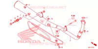 SILENCIEUX D'ECHAPPEMENT pour Honda DREAM NEO 110 de 2017