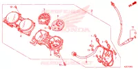 COMPTEUR pour Honda DREAM NEO 110 de 2017