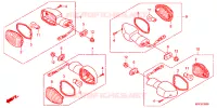 CLIGNOTANT pour Honda TRANSALP 700 de 2011