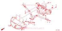 GUIDON   CARENAGE pour Honda TACT 50 de 2023
