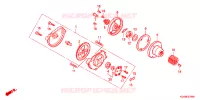 POMPE A HUILE pour Honda CG 125 CARGO de 2004