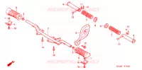 REPOSE PIED pour Honda CG 125 CARGO de 2004
