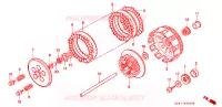 EMBRAYAGE pour Honda CR 125 R de 1992