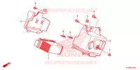 BATTERIE pour Honda FUTURE 125 Spoked wheels, Rear brake drum de 2012