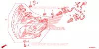PHARE pour Honda FUTURE 125 Spoked wheels, Rear brake drum de 2012
