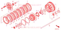 EMBRAYAGE pour Honda CB 1300 SUPER FOUR ABS de 2014